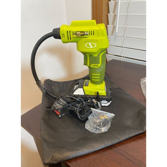 Sun Joe 24V Cordless High Volume Inflator & Air Compressor Kit - Picture 2 of 8
